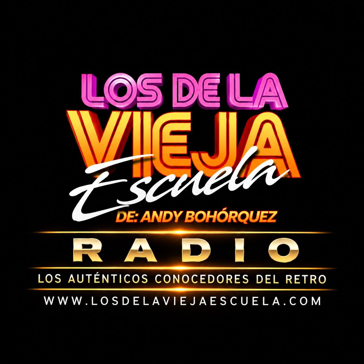 Logo Los de la Vieja Escuela - De Andy Bohórquez